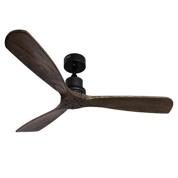 Ventilador de Techo EEROS 52 Negro Madera Masterfan