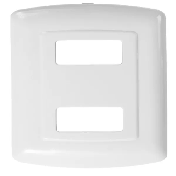 Placa Doble Ventana Blanco Supplier - Línea EVO