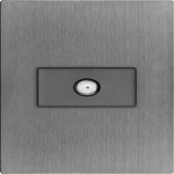 Placa Metálica con Toma Coaxial SPM-10