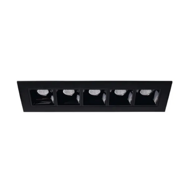 Luminaria Interior LED 17YDLED3165MV30N 17W 100-240V 3000K Negro Tecnolite