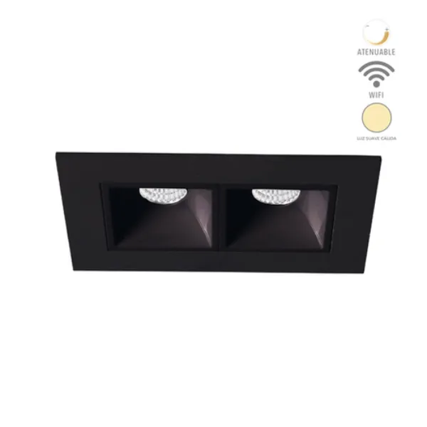 Downlight LED Inteligente 6YDLED3162MVNTCW 6W Luz Suave Cálida Conexión WiFi Interiores Tecnolite