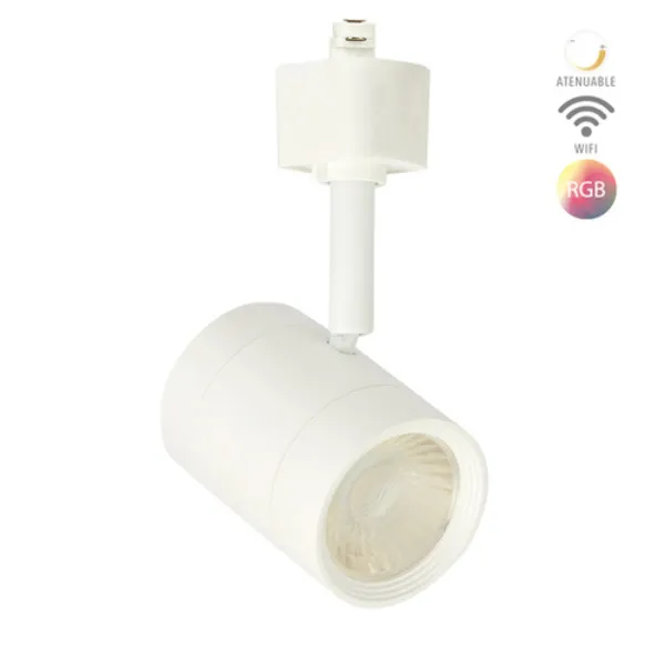 Spot Riel LED Inteligente 7W CCT Atenuable Wifi TL Connect Tecnolite