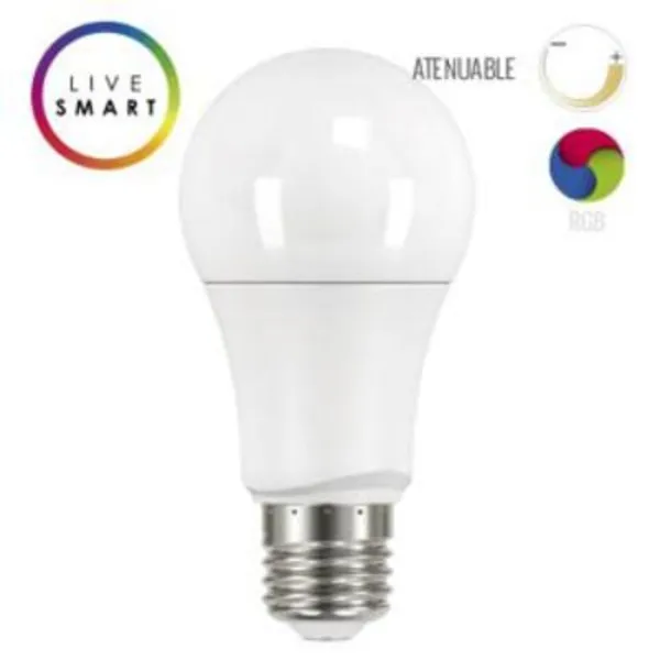 Foco LED A19DZ-LED/09/RGB 9.5W 100-240V 2700-6500K RGB Tecnolite