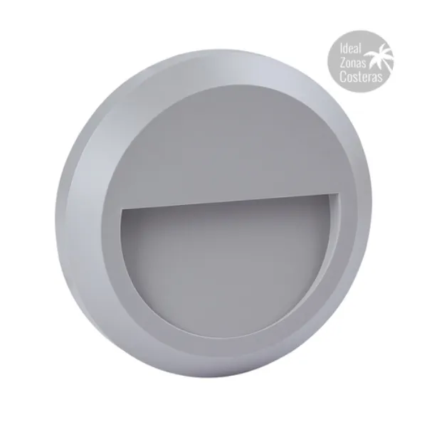 Arbotante LED HLED-804/G 1W 100-127V 4000K Ashan Tecnolite