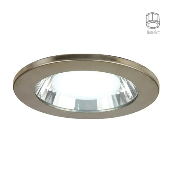 Empotrado LED YDMLED-1508/65/ST 9W 100-240V 6500K Satinado Tecnolite