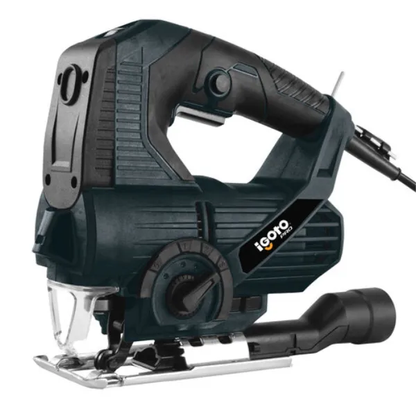 Sierra Caladora HEIO07 800W 0-3000 RPM con Luz LED y 5 Sierras