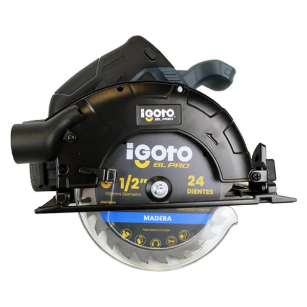 Sierra Circular Inalámbrica HIIOO4 20V Brushless 6.5 de Corte Profundo