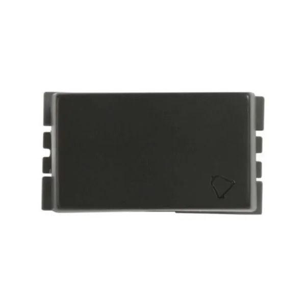 PULSADOR UNIPOLAR CAMPANA 16A 127V GRAFITO  REF 25150-38 MARCA SIMON