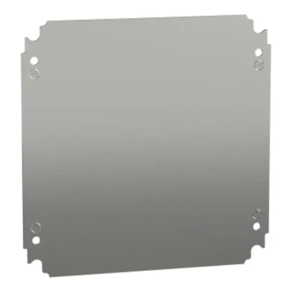 Placa de Montaje Ciega 300x300 mm en Acero Galvanizado