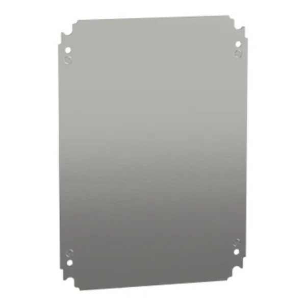 Placa de Montaje Ciega 400x300 mm - Acero Galvanizado