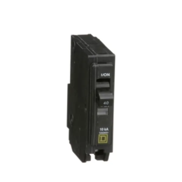 INTERRUPTOR TERMOMAGNETICO MINI QO140 1P 40A 10KA 120V SQUARE D MARCA SCHNEIDER