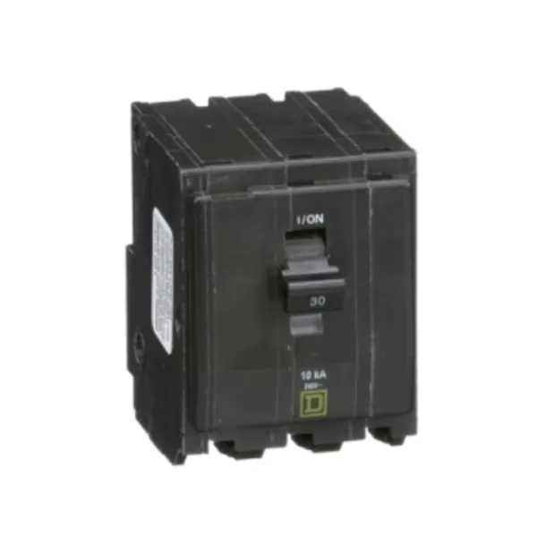 INTERRUPTOR TERMOMAGNETICO MINI QOD 3 POLOS 30A 10KA 120/240V SQUARE D MARCA SCHNEIDER