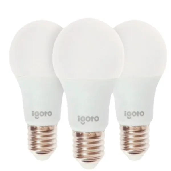Bombilla LED A60 F3PIOII2 12W 6500K Luz Fría Igoto