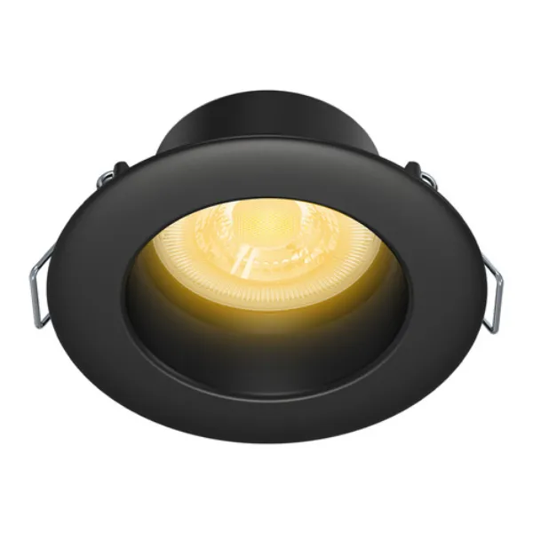 Luminario Empotrado LED 4W Luz Cálida 3000K Color Negro