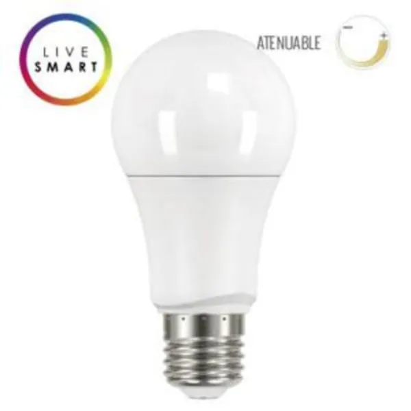 Foco LED A19DZ-LED/09/CCT 9W 100-240V 2700-6500K E27 800LM Tecnolite