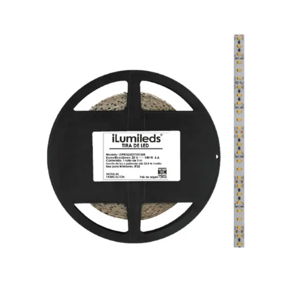 Tira Extraplana LED LDPB2835Z24120R 5m 28.8W 4100K Ilumileds