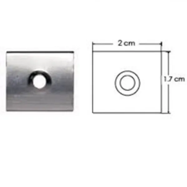 Kit de Perfil de Aluminio DXAP01N 2m Acabado Negro Ilumileds