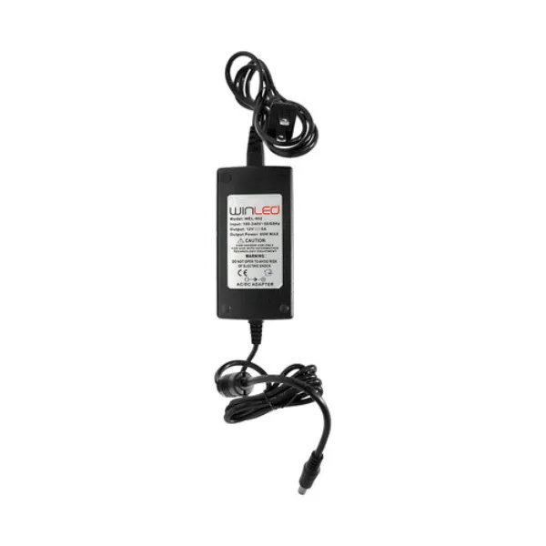 ELIMINADOR DE VOLTAJE CD12V A 5AMP 60W INTERIOR WINLED