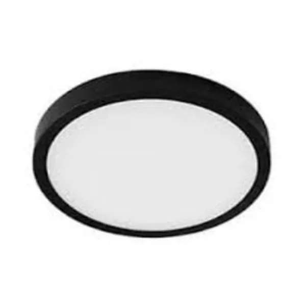 DOWN LIGHT SOBREPONER REDONDA NEGRO 12W 6500K