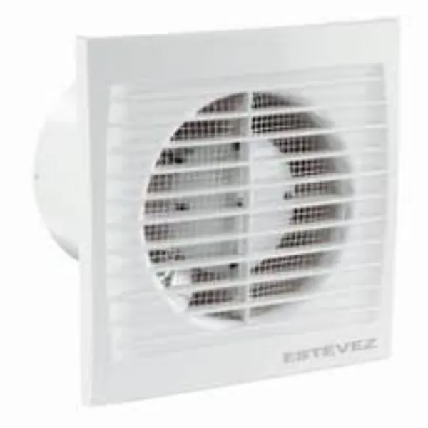 EXTRACTOR DE AIRE 4 PULG 11W 127V 76 M³/H BLANCO  MARCA ESTEVEZ