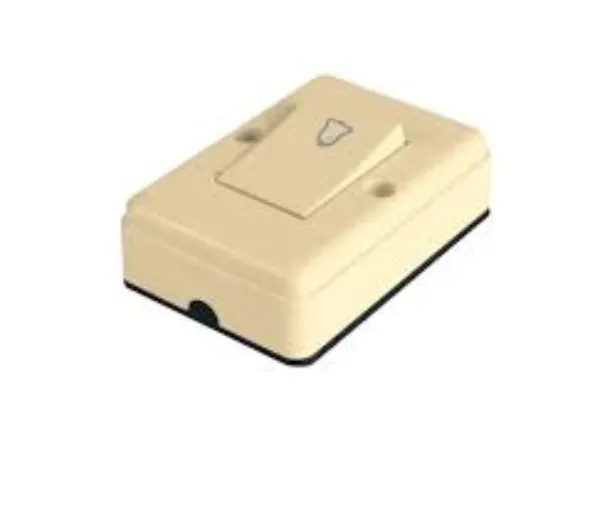 APAGADOR TIMBRE CUADRADO T-C 127V 6A ABS DECALIDAC MARCA IGOTO