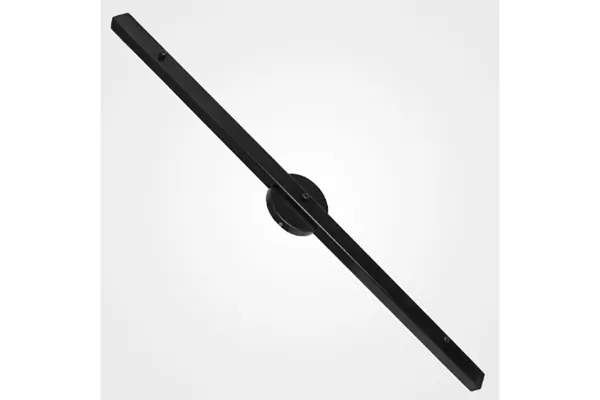 ACCESORIO RIEL PARA 3 LAMPARAS COLGANTES 100CM ELECTRIFICADO COLOR NEGRO MARCA MAXXI