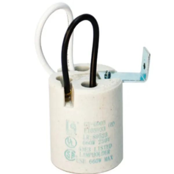 PORTALAMPARA E-26 SP-6013 250V~ 660W PORCELANA  MARCA SUPPLIER