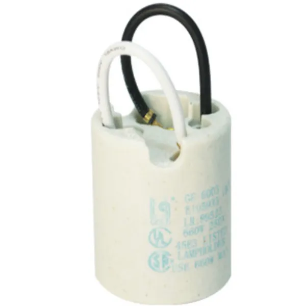 PORTALAMPARAS E-26 SP-6037 250V 660W PORCELANA  MARCA SUPPLIER