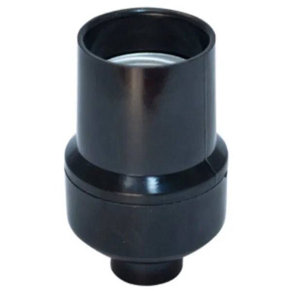 PORTALAMPARA E-26 SP-313N 250V~ 660W NEGRO NGO  MARCA SUPPLIER