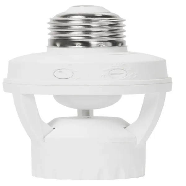 PORTALAMPARAS CON SENSOR DE MOVIMIENTO SP-360M 110-220V 360º  MARCA SUPPLIER