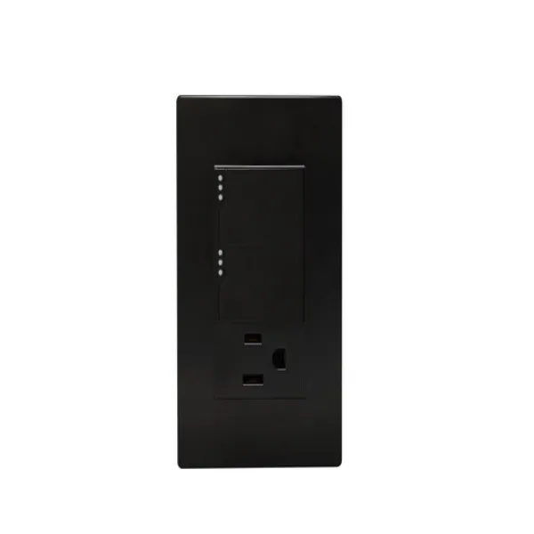 PLACA PLASTICA SPM-12010103 CON 2 INTERRUPTORES SENCILLOS Y 1 CONTACTO  MARCA SUPPLIER