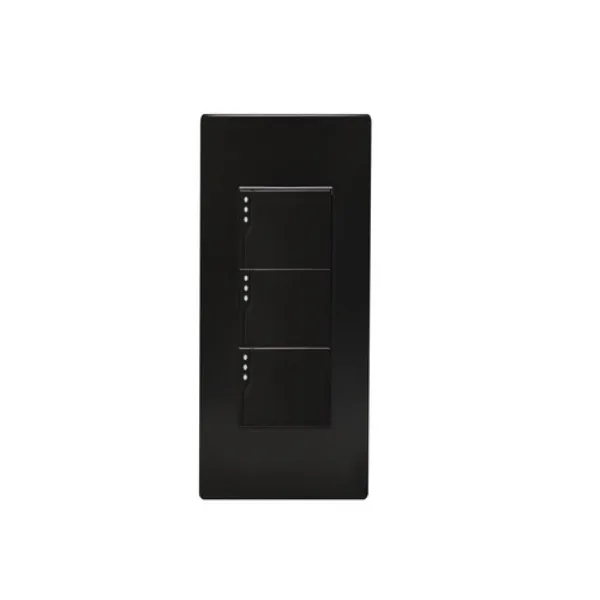 PLACA PLASTICA SPM-12010101 3 INTERRUPTORES SPM-01  MARCA SUPPLIER