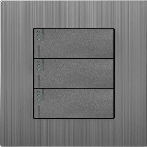 PLACA PLASTICA SPM-12010101 CON 3 INTERRUPTORES SPM-01  MARCA SUPPLIER