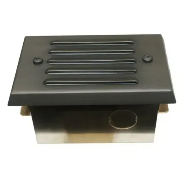 LUMINARIO EXTERIOR EMPOTRADO MURO S-LG4 BRONCE TECNOLITE