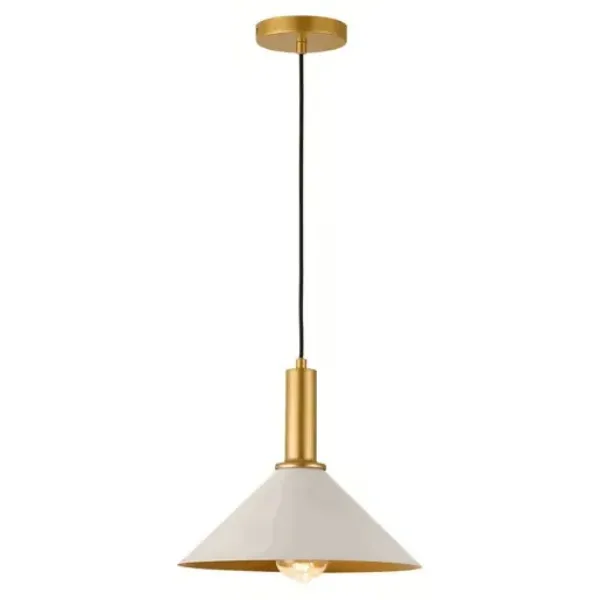 LUMINARIO INTERIOR SUSPENDIDO S-L100-240V E27 DOR-BLANCO TECNOLITE
