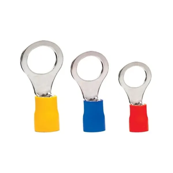 TERMINAL OJO PVC  3/16 CAL. 12-10 AISLADA AMARILLO ARGOS POR PIEZA-CAJA 100