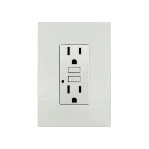 PLACA CON CONTACTO FALLA A TIERRA BLANCO IGOTO