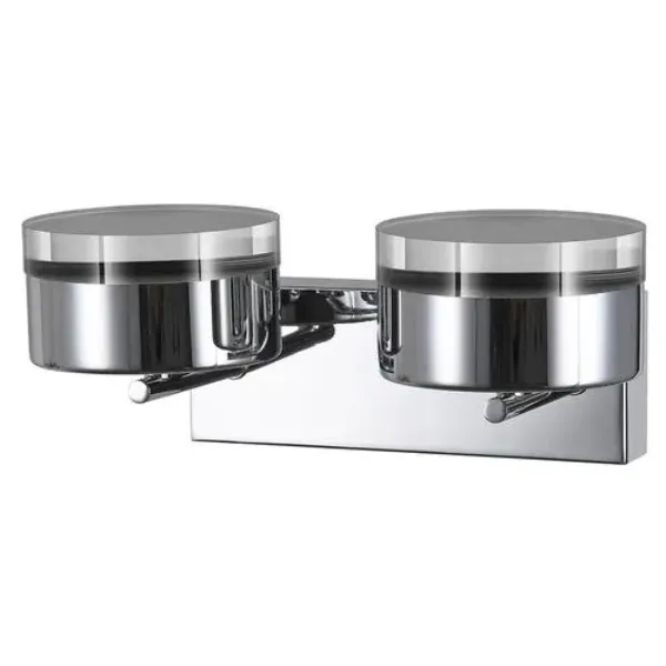 LUMINARIA LED DE PARED DE 10W CROMO COMERCIAL 2G