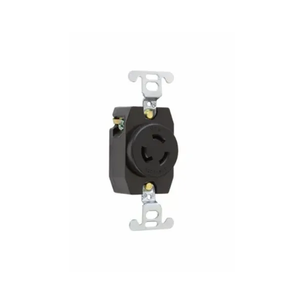 RECEPTACULO 2P3H 15A 125V NEMA TURNLOCK