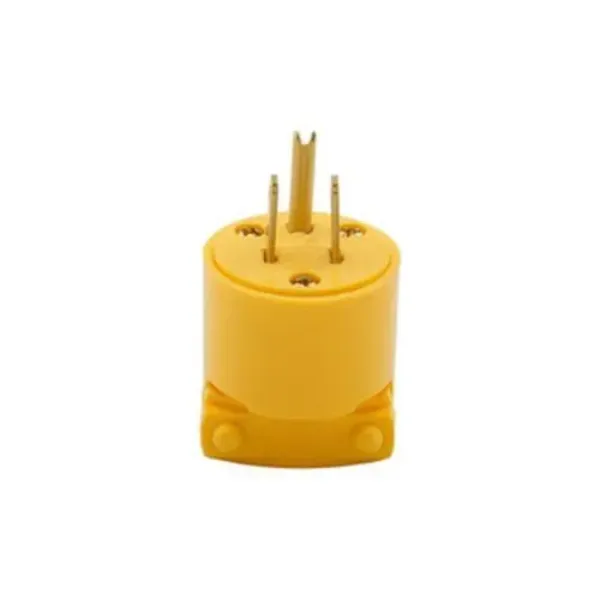 ENCHUFE VINILO SINGULAR A 2P 3H 15A 125V AMARILLO EATON