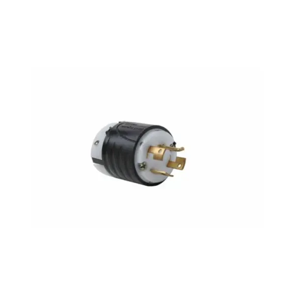 CLAVIJA 4P4H 20A 120-208V IP20 NEGRO-BLANCO TURNLOCK