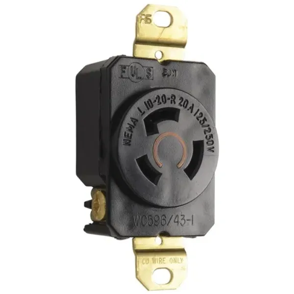 RECEPTACULO 3P3H 20A 125-250V NEMA TURNLOCK