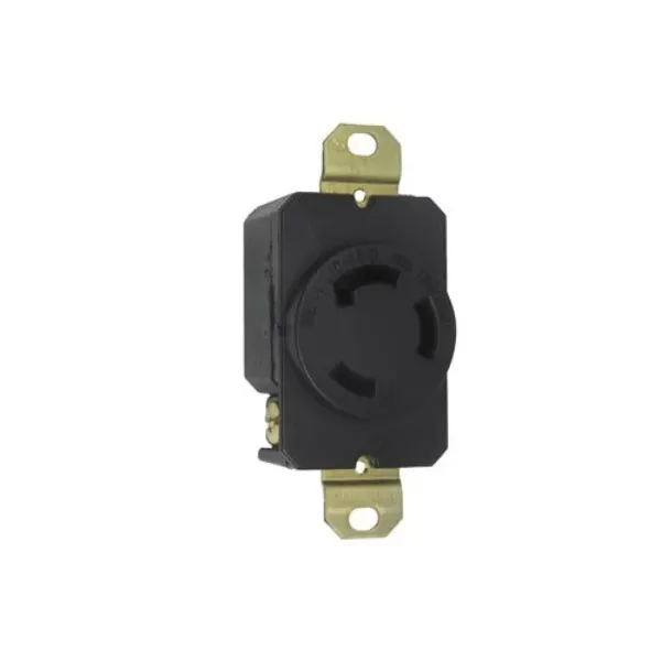 RECEPTACULO CON BLOQUEO 3P3H 30A 125-250V TURNLOCK