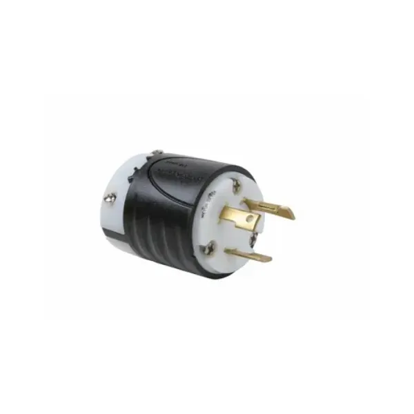 CLAVIJA 2P3H 30A 125V IP20 NEMA NEGRO-BLANCO TURNLOCK