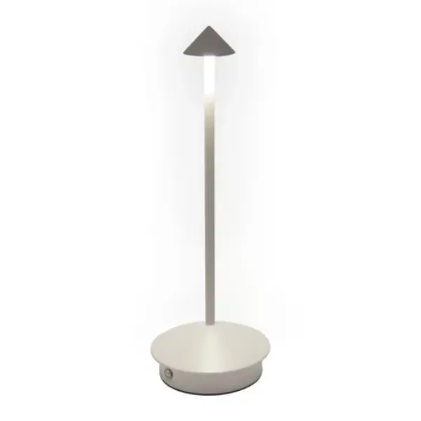 LAMPARA DE MESA LAMPARA PORTATIL 2W 3.7V LUZ BLANCA AJUSTABLE CCT ATENUABLE BLANCO TECNOLITE