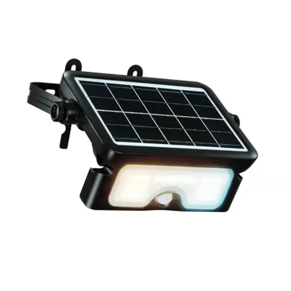 LAMPARA SOLAR 7W 3.7V NEGRO TECNOLITE