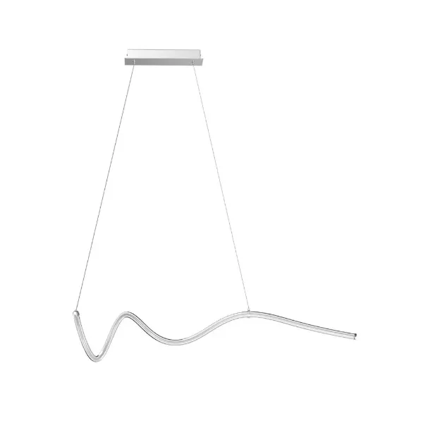 LUMINARIA DE INTERIOR SUSPENDIDA LED ATENUABLE 18W 2700K CROMO TECNOLITE
