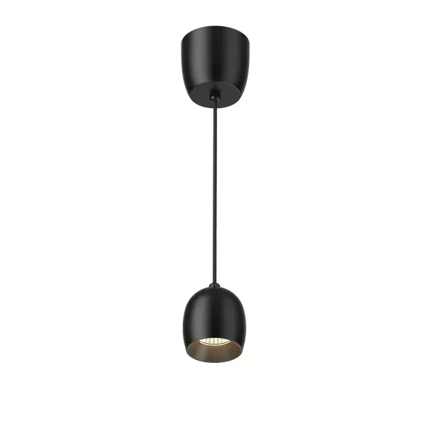 LAMPARA COLGANTE COLGANTE INTERIOR 8W 30K 127V NEGRO TECNOLITE